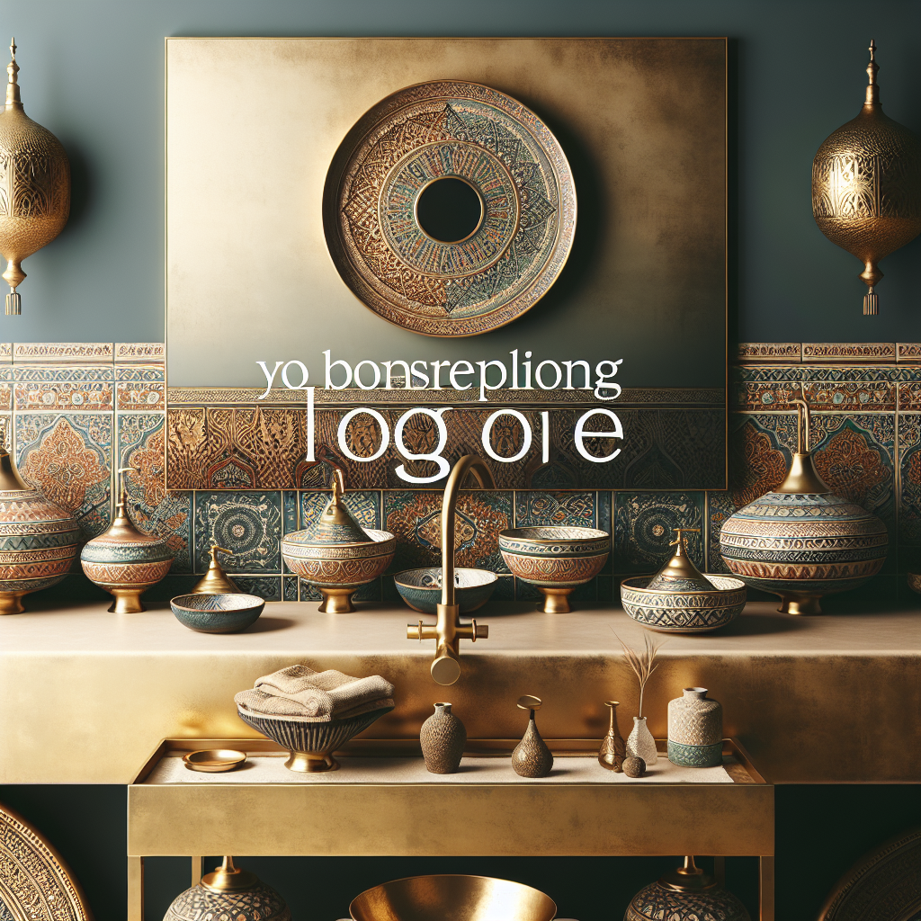 Bohemian Bath Bliss: Moroccan Ceramic Sink Inspirations